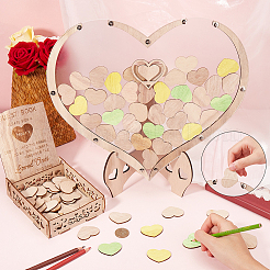 Wedding Guest Book&nbsp;AJEW-WH20020-026B