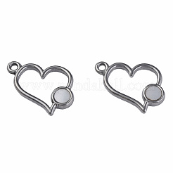 304 Stainless Steel Pendants&nbsp;STAS-N087-54-05P