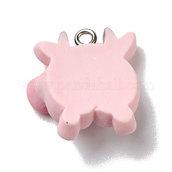 Opaque Resin Pendants&nbsp;RESI-D055-043P