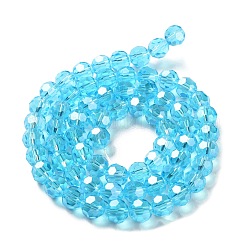 Electroplate Glass Bead Strands&nbsp;LS-EGLA-R015-8mm-12