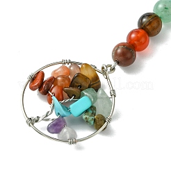 Tibetan Style Alloy Hook Bookmarks&nbsp;AJEW-JK00319