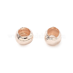 Brass Crimp Beads&nbsp;KK-S509-01RS-01