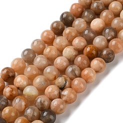 Natural Sunstone Beads Strands&nbsp;G-C268-B05-02