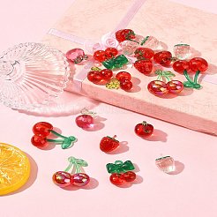 20Pcs Transparent Acrylic Pendants&nbsp;OACR-FS0002-11