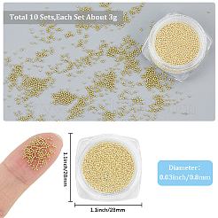 10 Sets Steel Micro Beads&nbsp;MRMJ-SC0001-62A