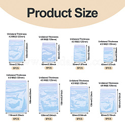 40Pcs 8 Styles Transparent PVC Anti Oxidation Resealable Bags&nbsp;AJEW-TA0002-40B