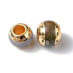 Brass European Beads&nbsp;G-F743-07