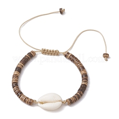 Shell and Coconut Bead Bracelets for Women&nbsp;BJEW-JB11515