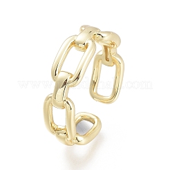 Brass Cuff Rings&nbsp;X-RJEW-F103-04-G