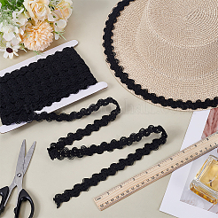 10 Yards Cotton Wavy Lace Trim Ribbon&nbsp;OCOR-FG0002-94A