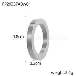 304 Stainless Steel Linking Rings&nbsp;STAS-OY006-89P