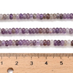 Natural Amethyst Beads Strands&nbsp;G-Z110-B36-2x4mm