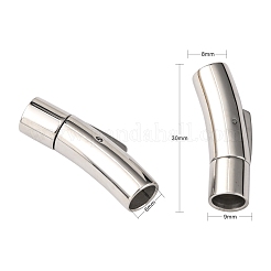 Tarnish Resistant 304 Stainless Steel Bayonet Clasps&nbsp;STAS-I013-6mm
