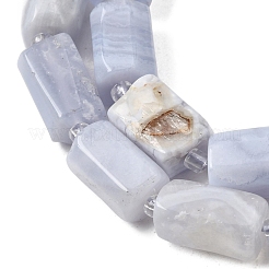 Natural Blue Lace Agate Beads Strands&nbsp;GG-CBA8682-A03-01