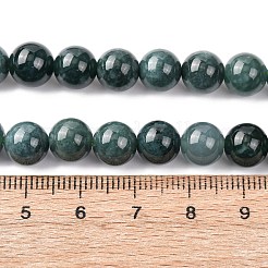 Natural Blue Jade Beads Strands&nbsp;G-H341-8mm-02