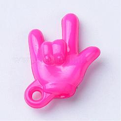 Opaque Acrylic ASL Pendants&nbsp;SACR-S202-23