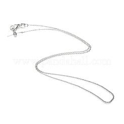 Brass Cable Chain Necklaces&nbsp;NJEW-E151-03P