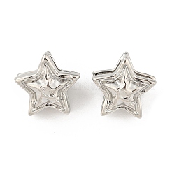 Brass Hoop Earrings for Women&nbsp;EJEW-U041-08P