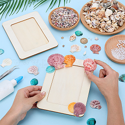 DIY Wooden Photo Frame Stands Material Kits&nbsp;DIY-PH0034-37