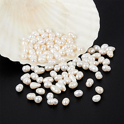 2 Strands Natural Cultured Freshwater Pearl Beads Strands&nbsp;PEAR-NB0002-56