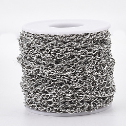 Tarnish Resistant 304 Stainless Steel Figaro Chains&nbsp;STAS-R100-18