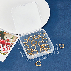 12Pairs 304 Stainless Steel Huggie Hoop Earrings&nbsp;EJEW-SC0001-24