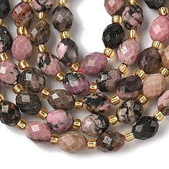 Natural Rhodonite Beads Strands&nbsp;G-F809-A21-01