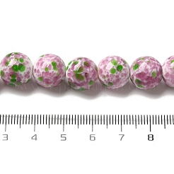 Normal Lampwork Beads&nbsp;FOIL-C001-03A