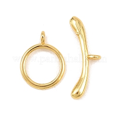 Ring Brass Toggle Clasps&nbsp;KK-G548-39