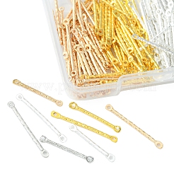 160Pcs 8 Styles Iron Connector Charms&nbsp;IFIN-FS0001-20