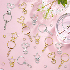 DIY Keychain Findings Kits&nbsp;DIY-SP0006-94