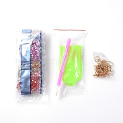 DIY Diamond Painting Keychain Kits&nbsp;DIY-WH0227-10