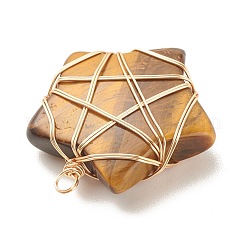 Natural Mixed Stone Pendants&nbsp;PALLOY-JF01625