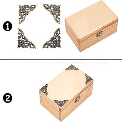 Triangle Alloy Box/Bag Corner Protectors&nbsp;IFIN-FH0001-01AB