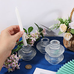 8Pcs Glass Candle Holder&nbsp;AJEW-GL0003-37
