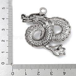 Tibetan Style Alloy with Enamel Pendants&nbsp;PALLOY-D290-17AS