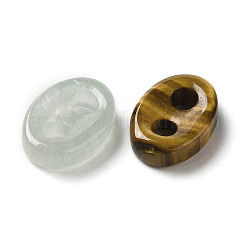 Mixed Gemstone Connector Charms&nbsp;G-K354-10