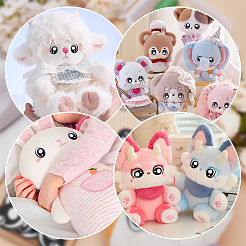 1 Bag Felt Craft Doll Eye&nbsp;AJEW-FG0004-90B