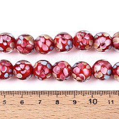 Handmade Lampwork Beads Strands&nbsp;LAMP-T007-04D
