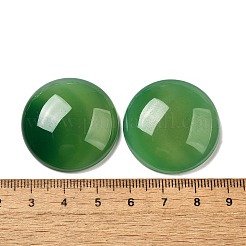 Natural Green Onyx Agate Cabochons&nbsp;G-E492-F-04