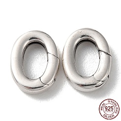 925 Thailand Sterling Silver Spring Gate Rings&nbsp;STER-D003-41P