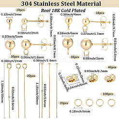 DIY Jewelry Making Findings Kits&nbsp;DIY-SP0006-18G