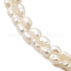 Natural Cultured Freshwater Pearl Beads Strands&nbsp;PEAR-I007-01J-02A