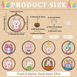 DIY Jewelry Making Earring Kits&nbsp;DIY-SC0029-26
