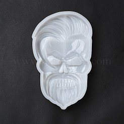 Angry Skull Display Decoration Statue Silicone Molds&nbsp;DIY-L071-08B