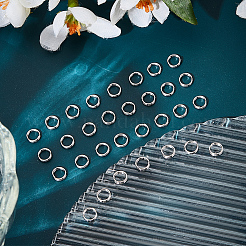 400Pcs 304 Stainless Steel Split Rings&nbsp;STAS-BBC0006-16A