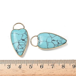 Synthetic Turquoise Pendants&nbsp;G-I393-01G-11
