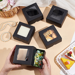 Square Kraft Paper Storage Gift Boxes&nbsp;CON-WH0095-100B-02