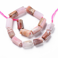 Natural Pink Opal Beads Strands&nbsp;X-G-S345-8x11-012