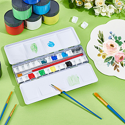 Iron Empty Watercolor Paint Pans&nbsp;AJEW-WH0031-65A